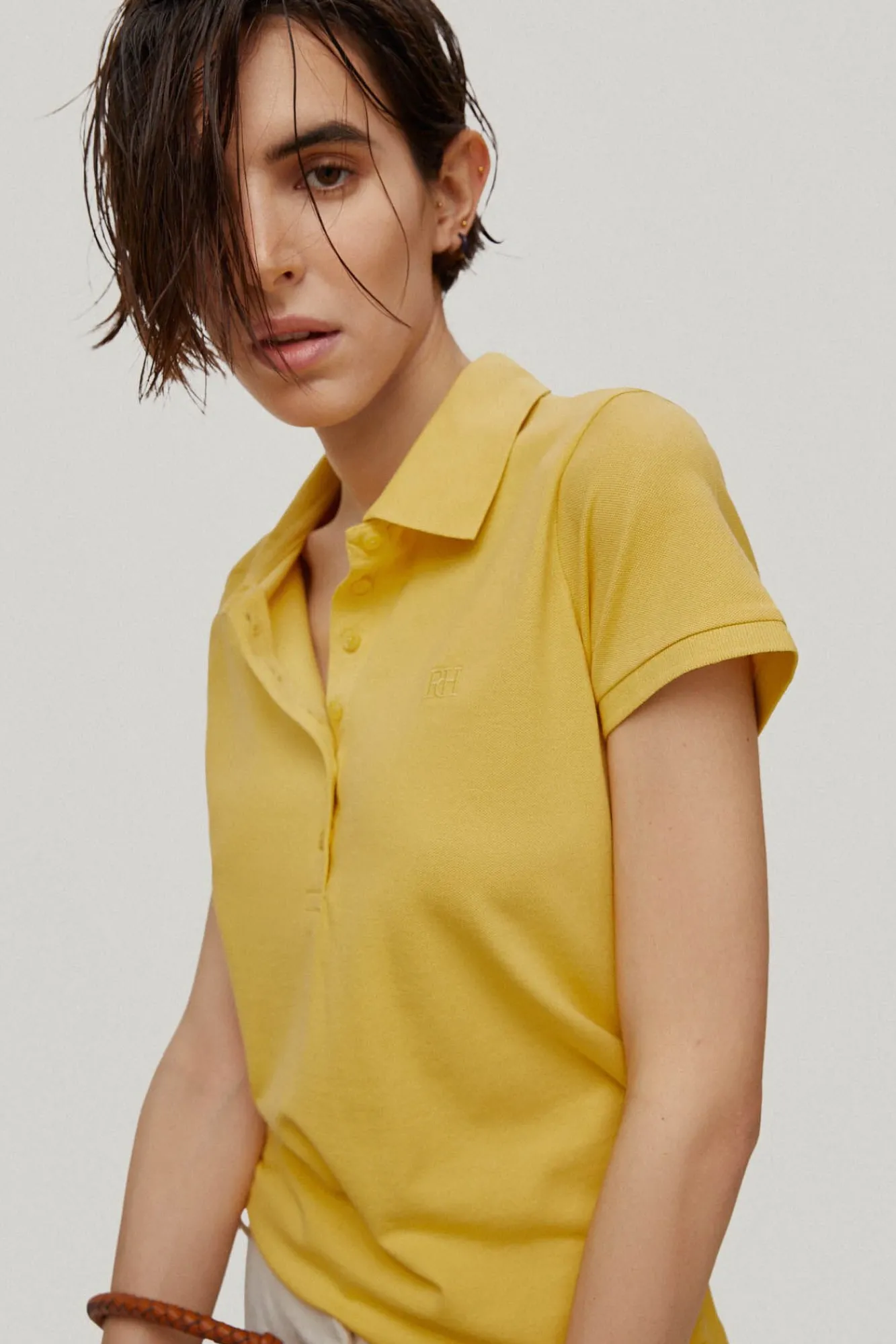 Polo De Manga Corta Liso^Pedro del Hierro Cheap