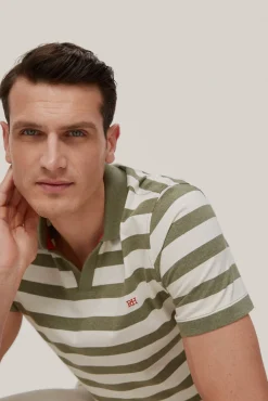 Polo De Rayas Cuello Abierto^Pedro del Hierro Discount