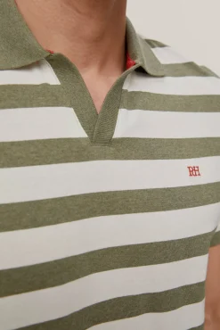 Polo De Rayas Cuello Abierto^Pedro del Hierro Discount