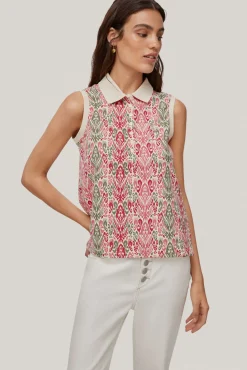 Polo Estampado Sin Mangas^Pedro del Hierro Flash Sale