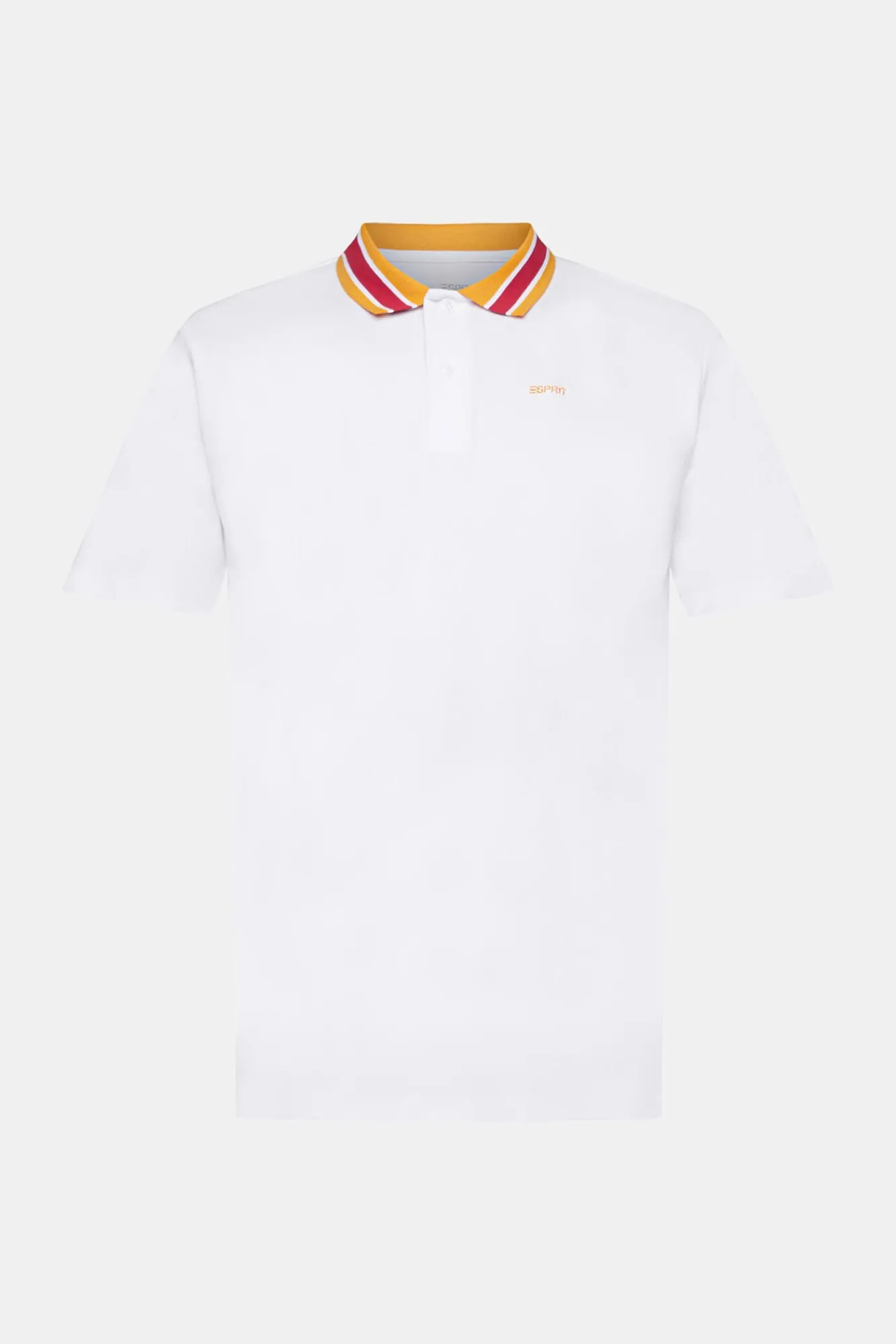 Polo Liso Manga Corta Algodon^Esprit Fashion