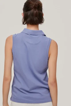 Polo Liso Sin Mangas^Pedro del Hierro New