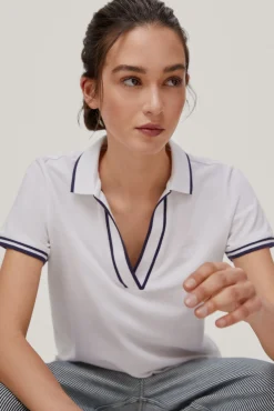 Polo Manga Corta Escote Desmentido^Pedro del Hierro New