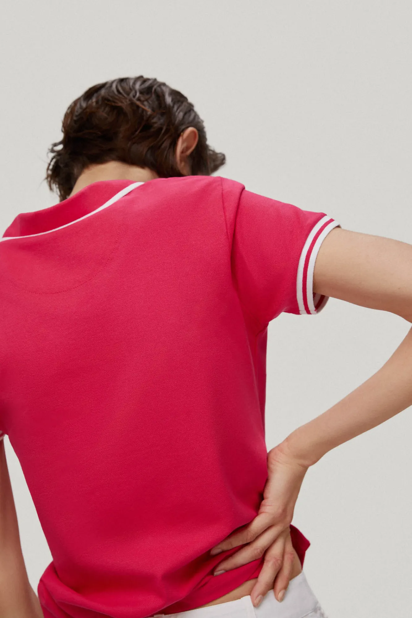 Polo Manga Corta Escote Desmentido^Pedro del Hierro Discount