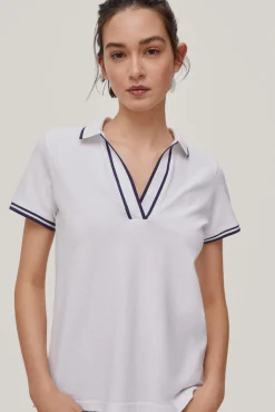 Polo Manga Corta Escote Desmentido^Pedro del Hierro New