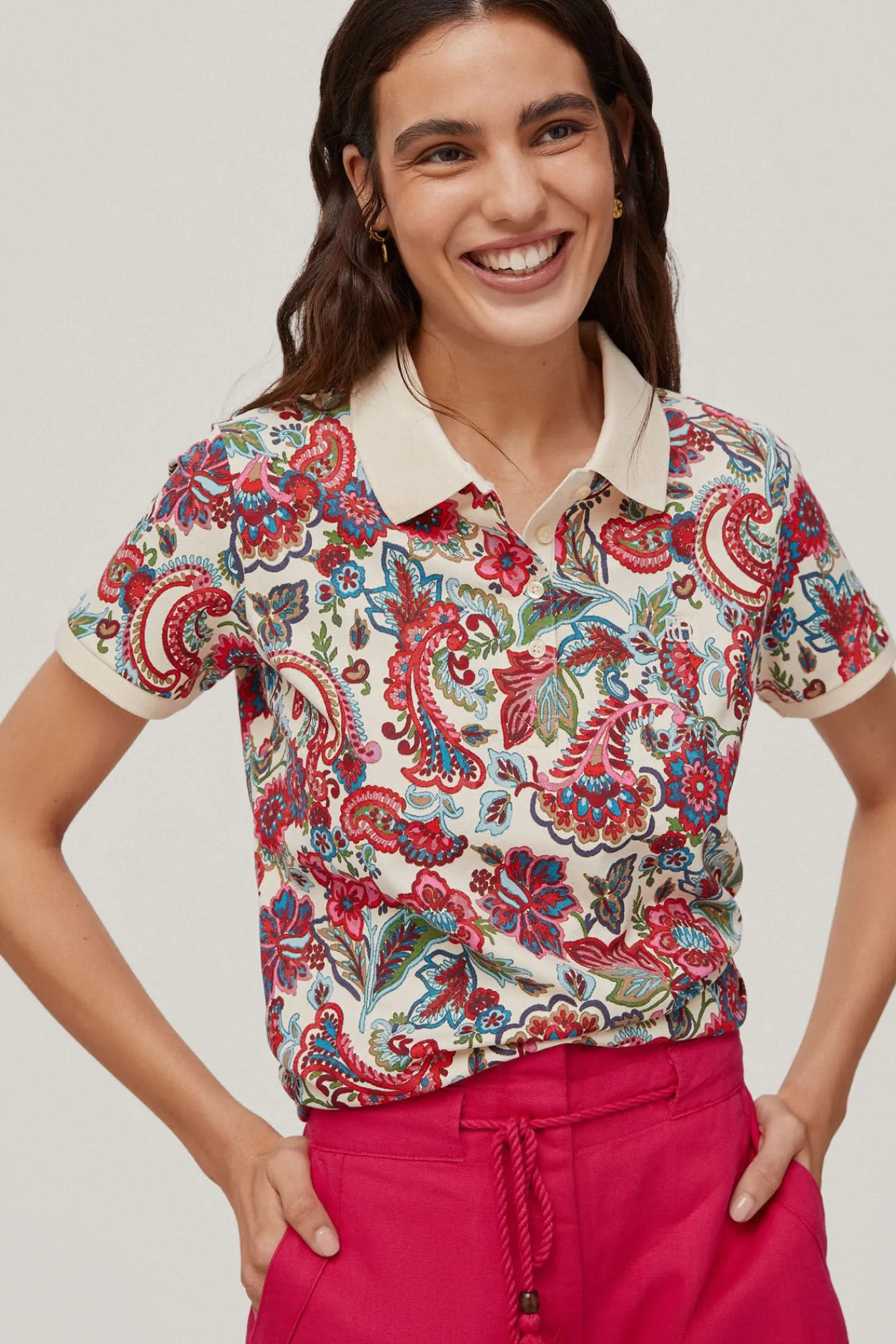 Polo Manga Corta Estampado^Pedro del Hierro Cheap