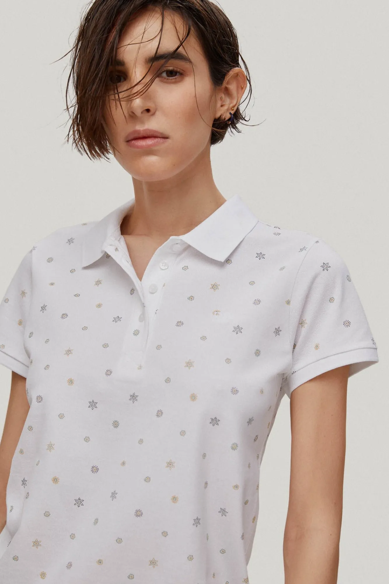 Polo Manga Corta Estampado^Pedro del Hierro New