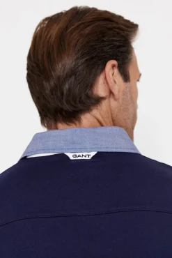 Polo Manga Larga^Gant Discount