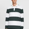 Polo Manga Larga Color Block^Esprit Discount