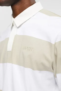 Polo Manga Larga Color Block^Esprit Clearance