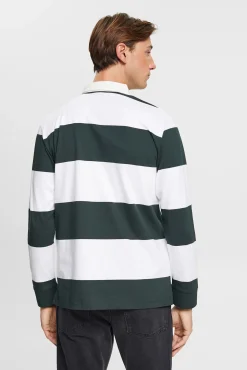 Polo Manga Larga Color Block^Esprit Discount