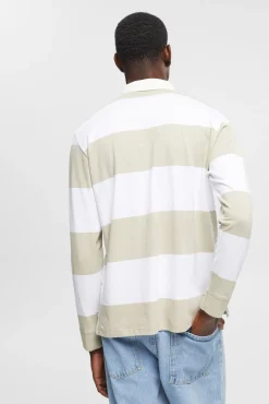 Polo Manga Larga Color Block^Esprit Clearance