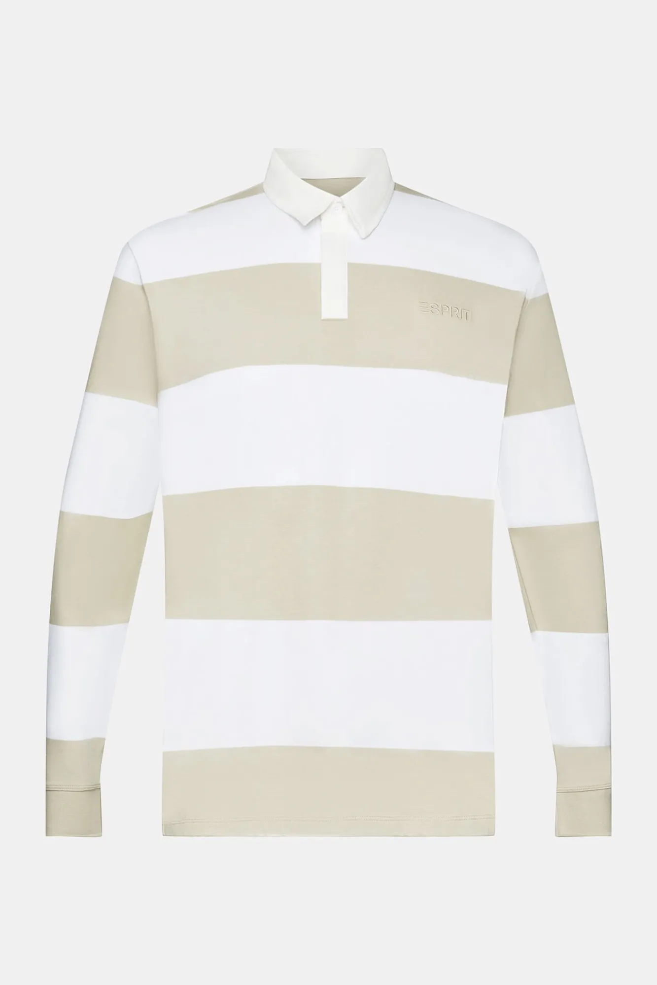 Polo Manga Larga Color Block^Esprit Clearance