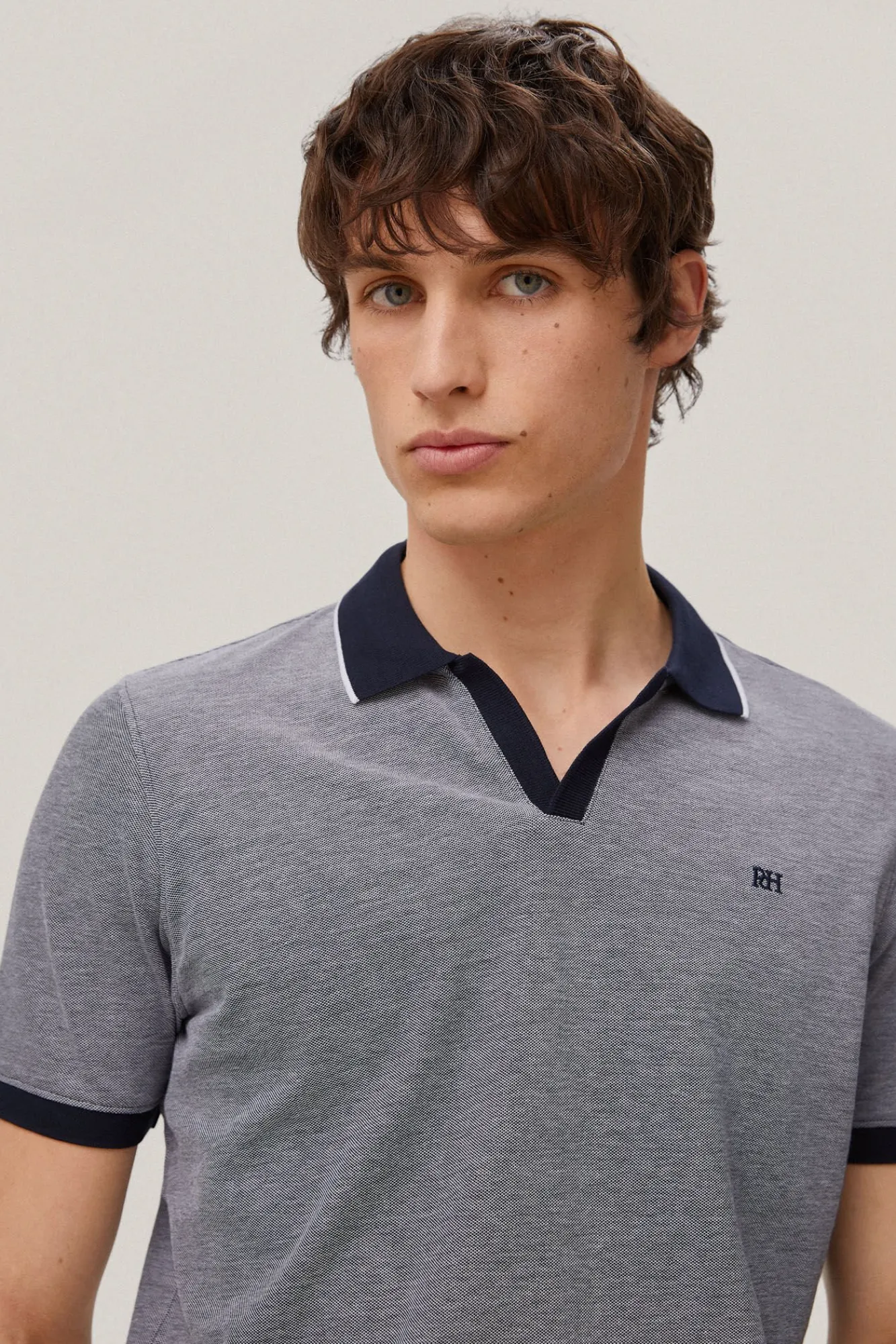 Polo Oxford Cuello Abierto^Pedro del Hierro New