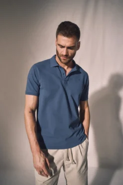 Polo Pique Lavado Bordado Avion^Ooto Best
