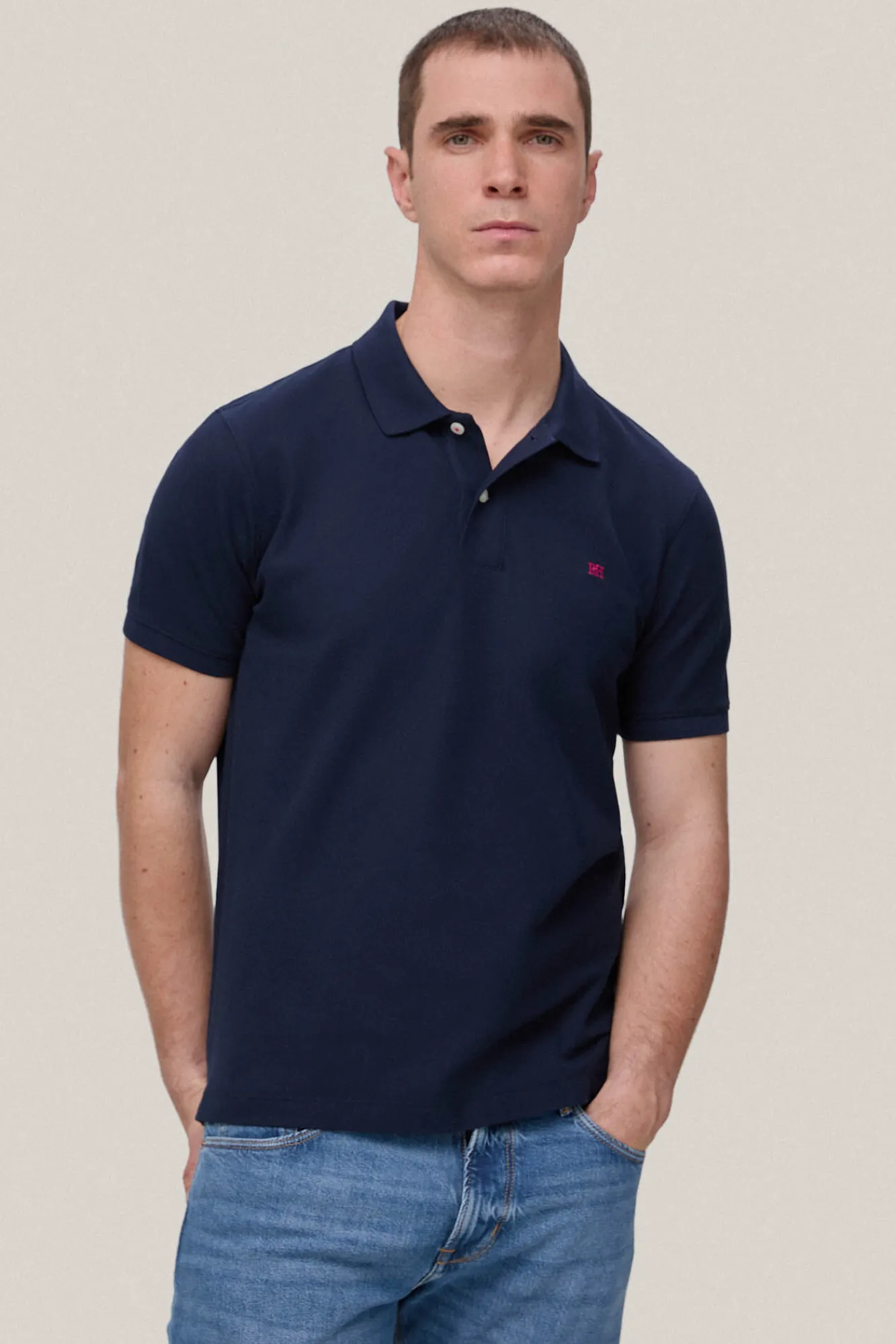 Polo Pique Logo^Pedro del Hierro Store