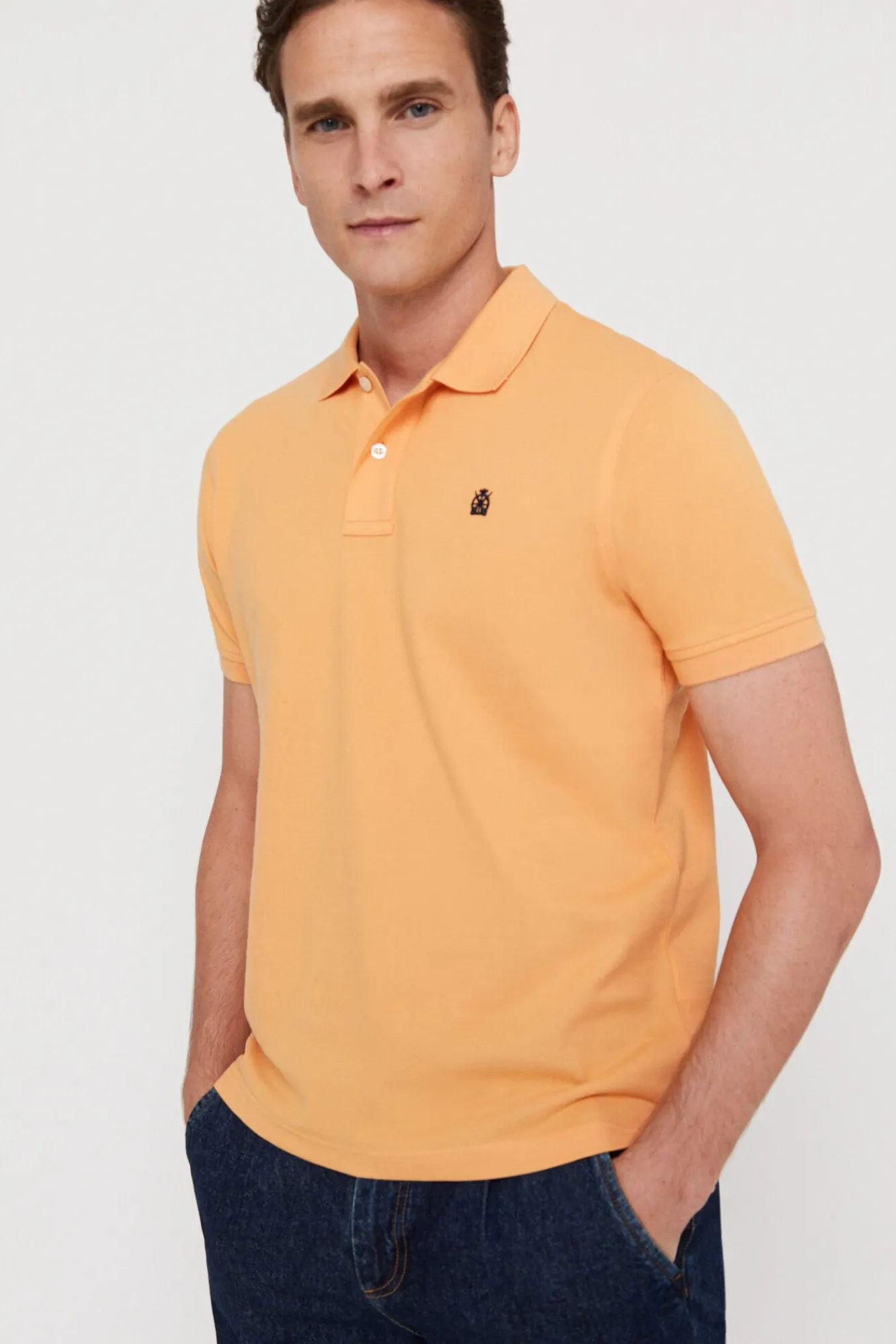 Polo Pique Logo^Cortefiel Clearance