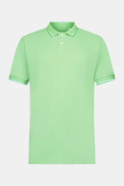 Polo Pique Manga Corta Con Algodon^Esprit Online