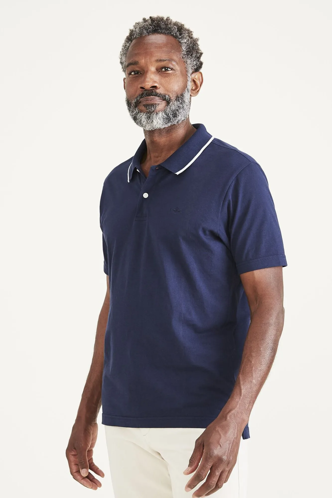 Polo Punto De Algodon^Dockers Hot