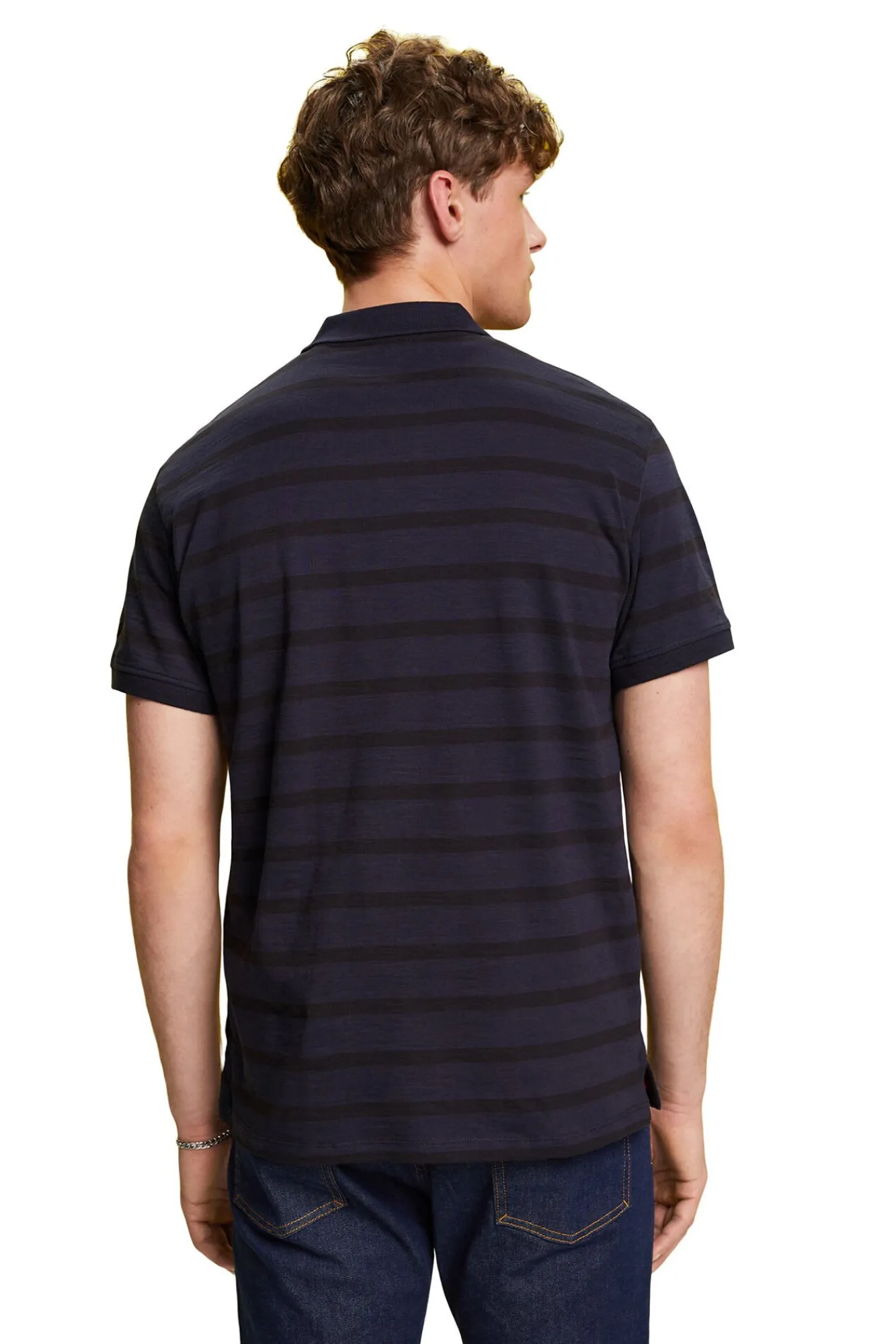 Polo Rayas Algodon Sostenible^Esprit Outlet