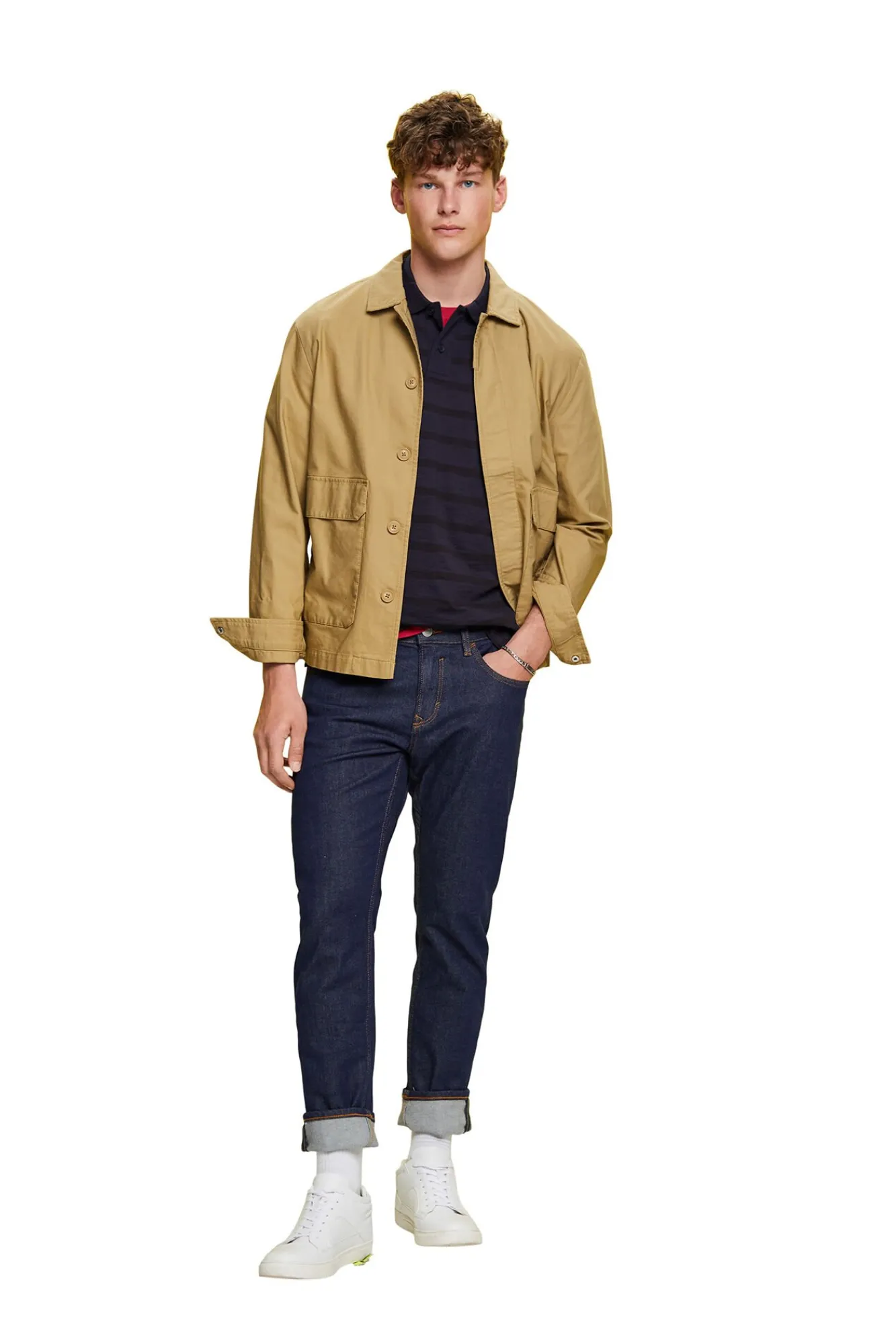Polo Rayas Algodon Sostenible^Esprit Outlet