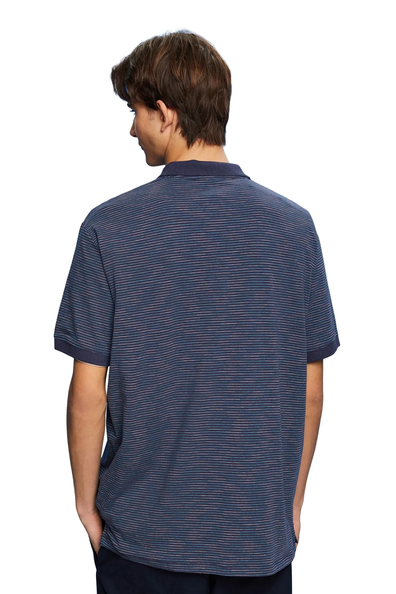 Polo Rayas Melange Con Viscosa^Esprit Fashion