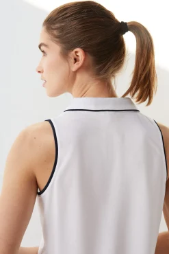 Polo Sin Mangas Blanco^Dash and Stars Online