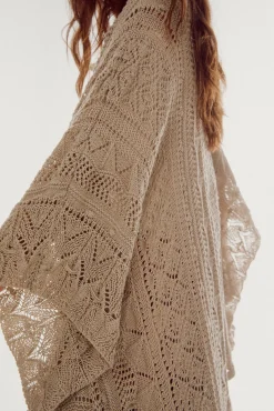 Poncho Punto Calado^Slowlove Cheap