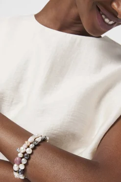 Pulsera De Plata Con Perlas Y Gemas^Tous Online