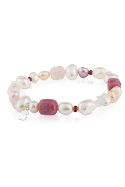 Pulsera De Plata Con Perlas Y Gemas^Tous Online