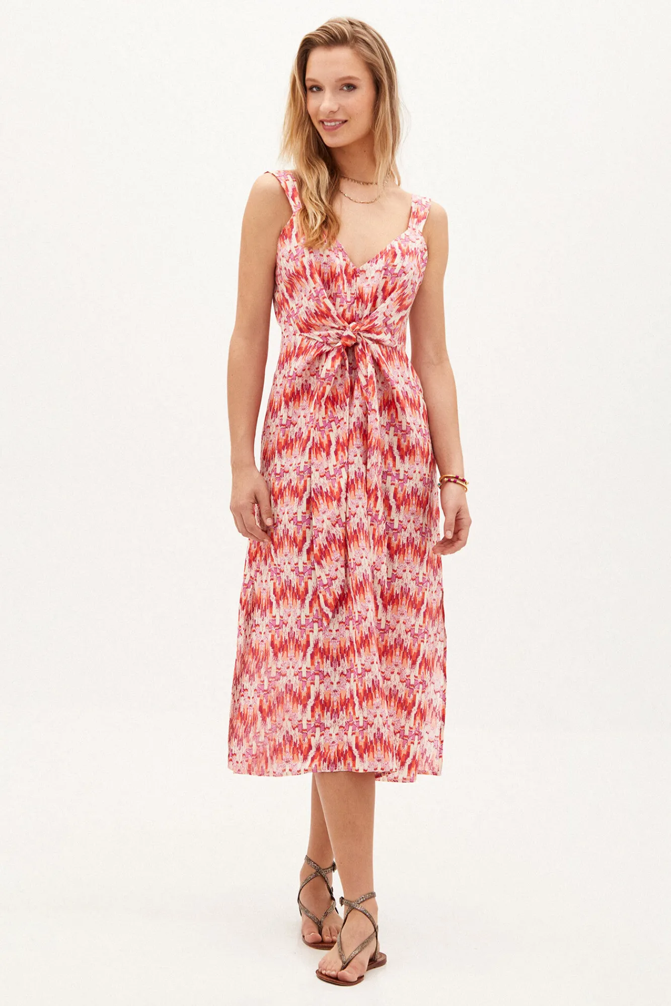 Rebeca. Vestido Midi Estampado^Hoss Intropia Flash Sale