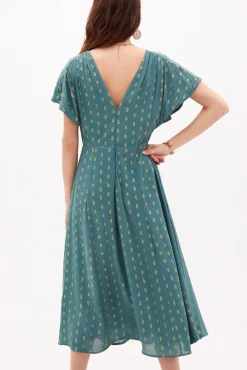 Sabrina Vestido Midi Con Lurex^Hoss Intropia Cheap