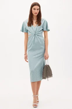 Salma Vestido Midi De Jacquard^Hoss Intropia Flash Sale