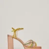 Sandalia Bloque Multi Straps De Piel^Pedro del Hierro Hot