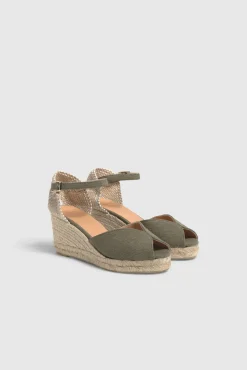 Sandalia Con Cuna Bianca Lona^Castaner Sale