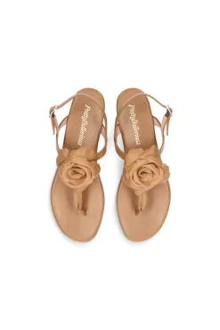 Sandalia Judy En Napa Y Flor Hecha A Mano^Pretty Ballerinas Cheap