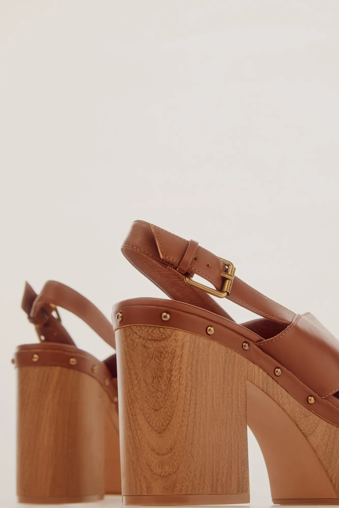 Sandalia Plataforma Estilo Madera^Slowlove Outlet