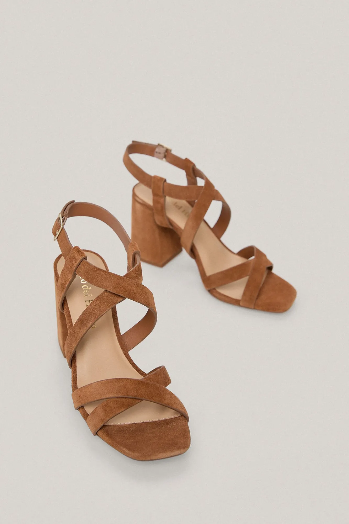 Sandalia Tacon Tiras De Ante^Pedro del Hierro Cheap