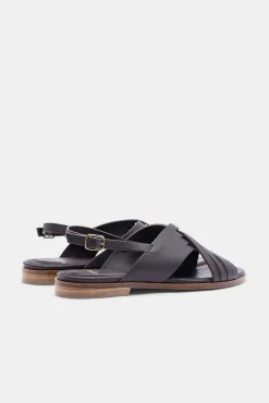 Sandalias Burdeos De Vacuno Liso^Lottusse Best