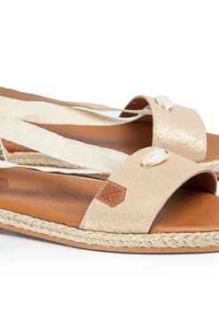 Sandalias Clara Laz Boreal Arena^Popa Cheap