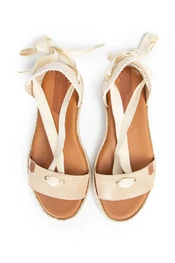 Sandalias Clara Laz Boreal Arena^Popa Cheap