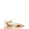 Sandalias Clara Laz Flecos Beig^Popa Hot