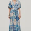 Sandra Vestido Largo Estampado Palmeras^TFP by Tamara Falco Cheap
