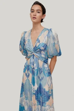 Sandra Vestido Largo Estampado Palmeras^TFP by Tamara Falco Cheap