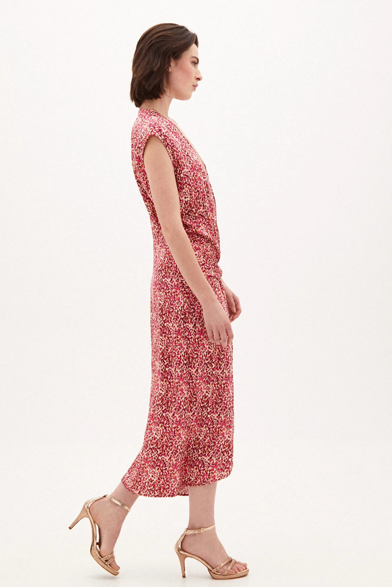Sara Vestido Midi Estampado^Hoss Intropia Fashion