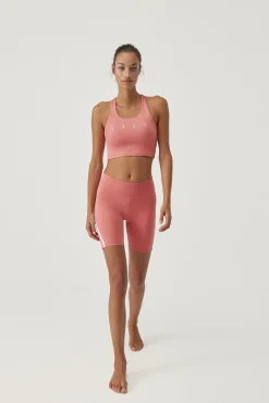 Short Daira Pink Peach/White^Born Living Yoga Hot