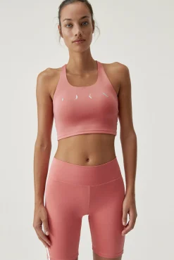 Short Daira Pink Peach/White^Born Living Yoga Hot