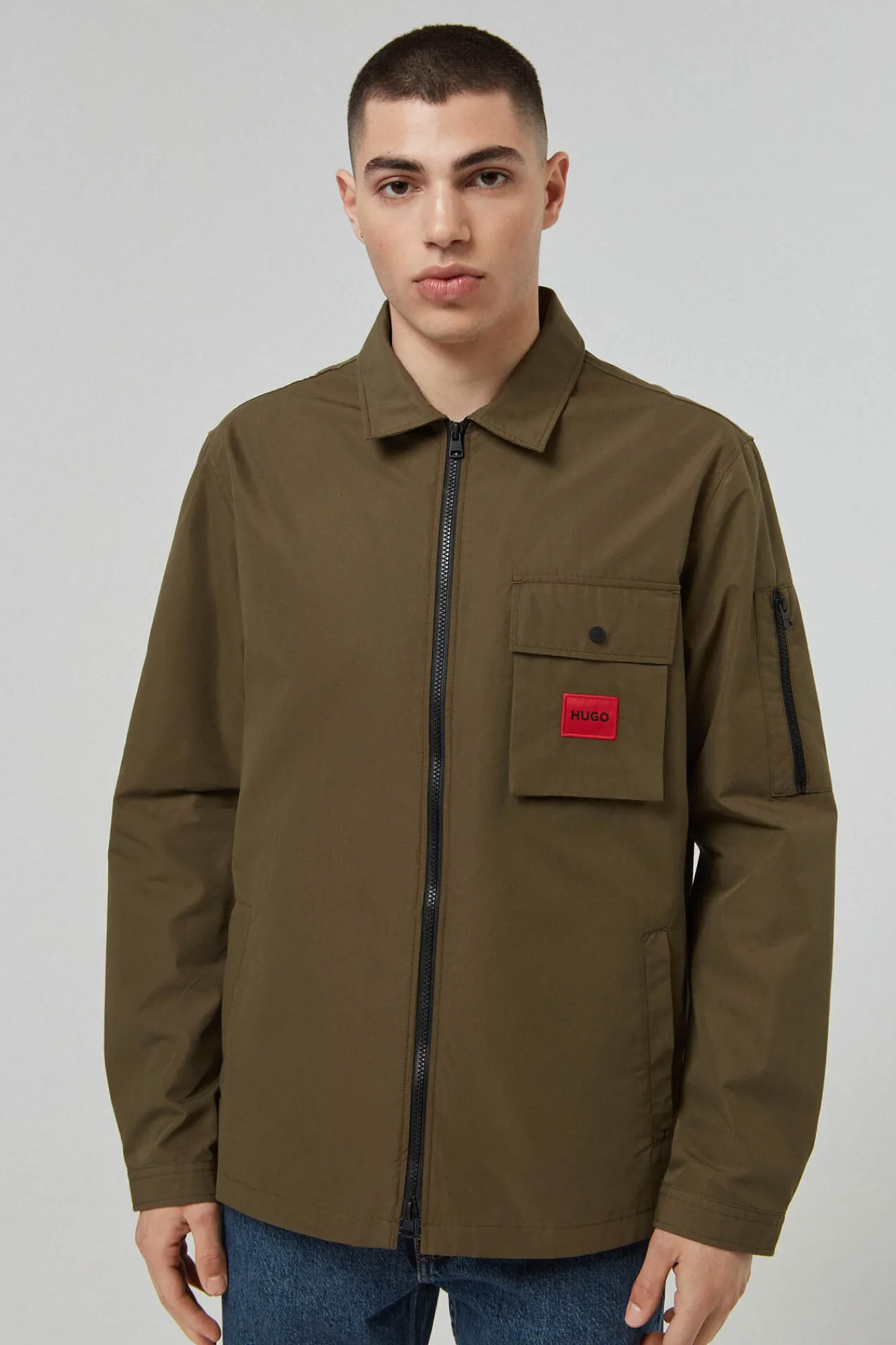Sobrecamisa Lona^HUGO Shop