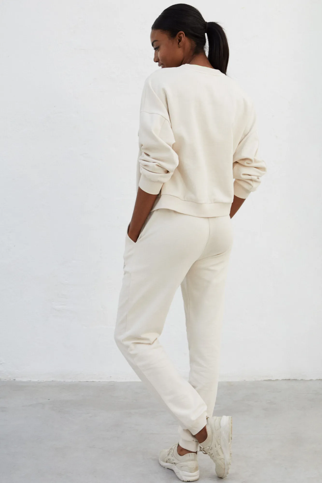 Sudadera 100% Algodon Blanca^Dash and Stars Clearance