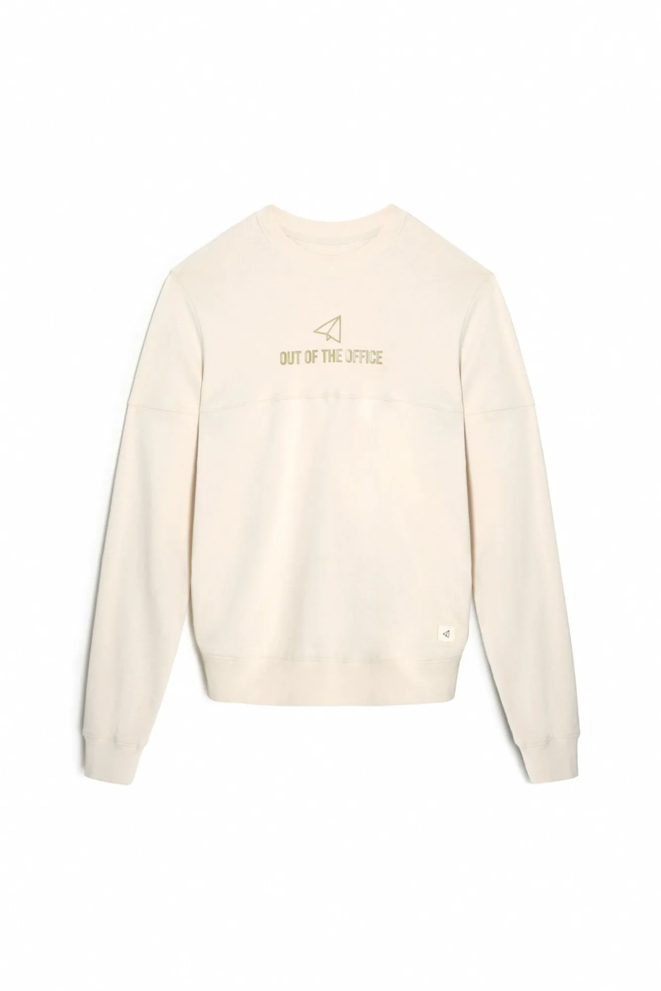 Sudadera Cuello Redondo Con Bordado Delantero^Ooto Cheap